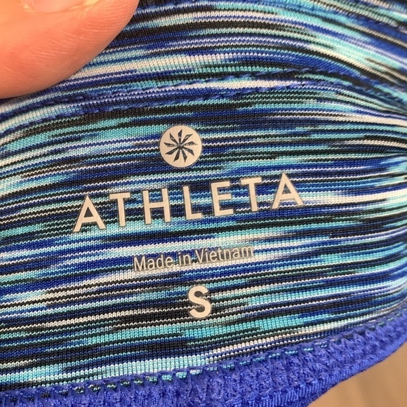 Athleta Blue Space Dye Bustle Skort size S - Picture 6 of 12